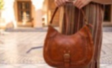 Bolso Artesanal de Cuero Genuino - Estilo Marrakech