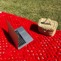 Minimalist Berber High-Pile Rug